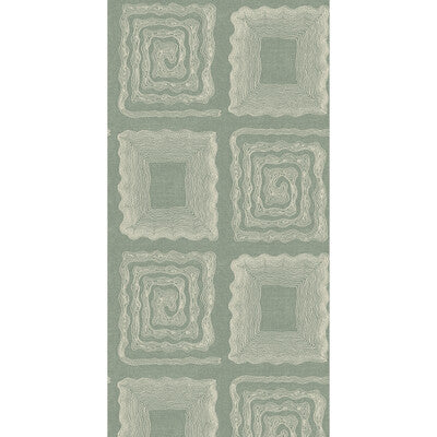Lombok - Eucalyptus Green By Threads | Faraway Wallcovering |  Wallcovering