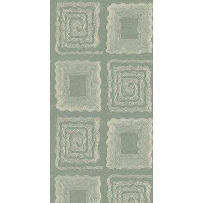 Lombok - Eucalyptus Green By Threads | Faraway Wallcovering |  Wallcovering