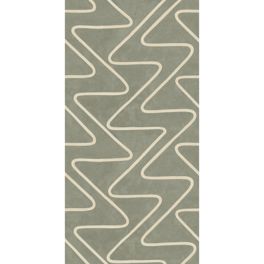 Stelvio - Eucalyptus Green By Threads | Faraway Wallcovering |  Wallcovering