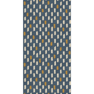 Cordoba - Ink Blue By Threads | Faraway Wallcovering |  Wallcovering