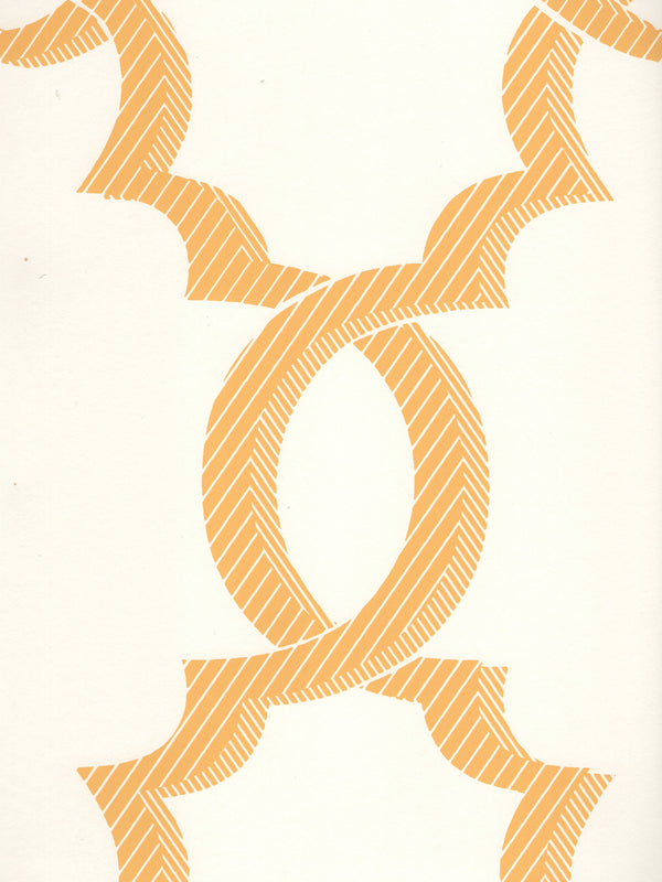 El Cid New Yellow on Almost White Screen Printed | China Seas