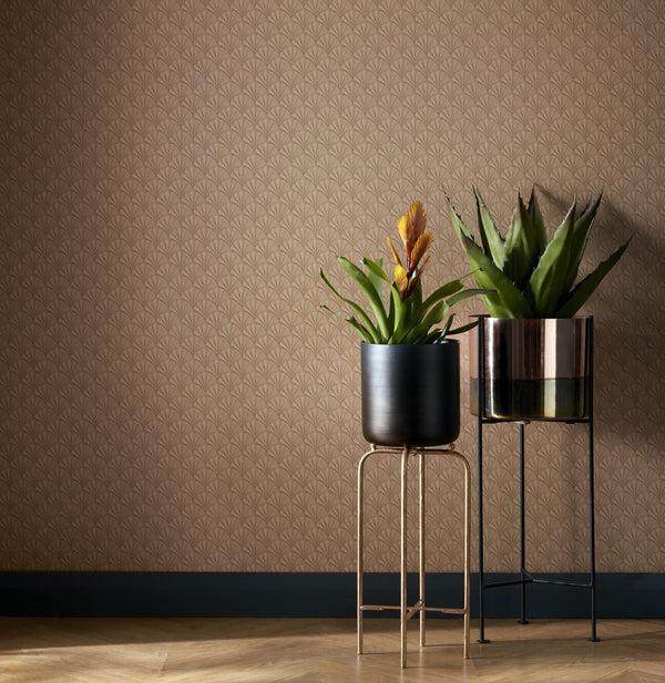 Elodie - Honey Beige Wallcovering | 1838 Wallcoverings