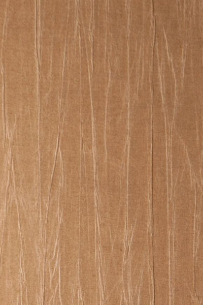 Pyxis Pleated Stripe Biscuit Wallpaper | Arte Europe