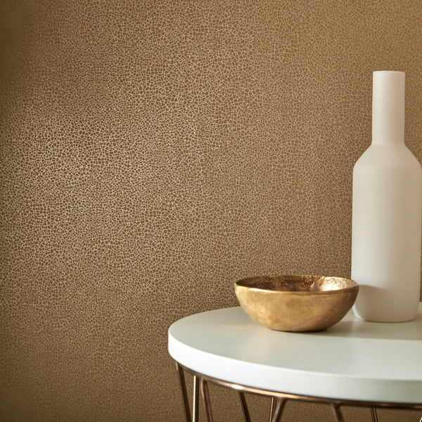 Emile - Mustard Yellow Wallcovering | 1838 Wallcoverings