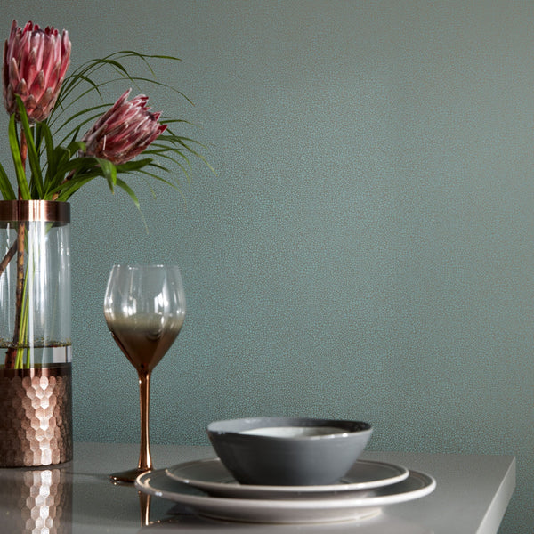 Emile Neo Mint - Green Wallcovering | 1838 Wallcoverings