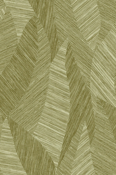 Bounty Leaf Woven Olive Wallpaper | Arte Europe