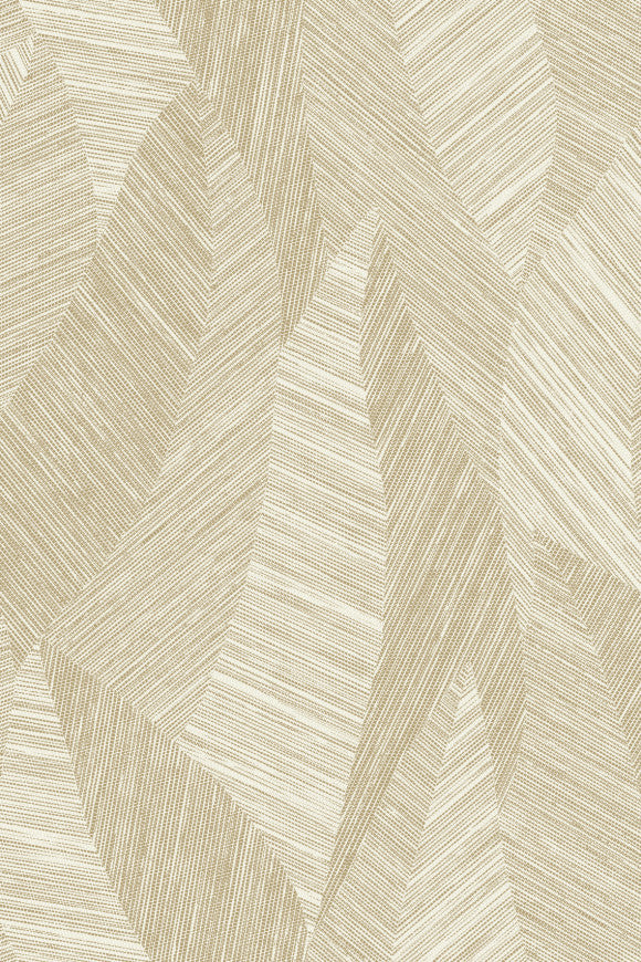 Bounty Leaf Woven Sand Wallpaper | Arte Europe