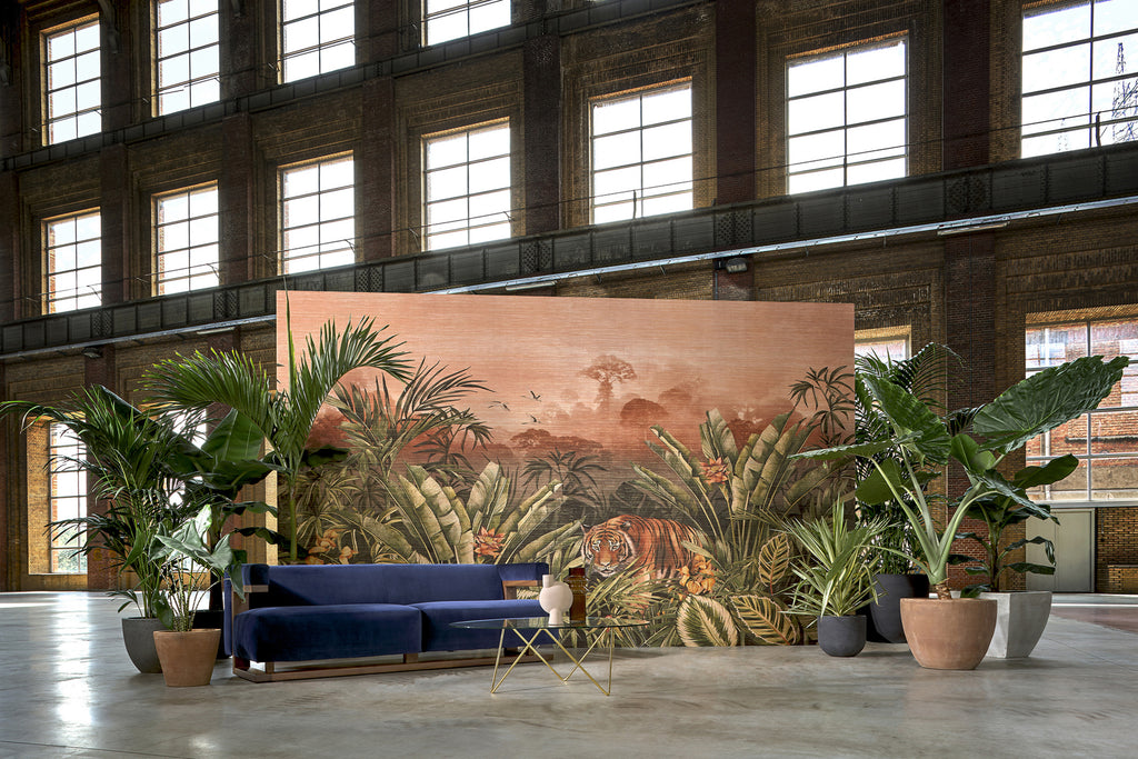 Silk Road Garden Tiger  Wallpaper | Arte Europe