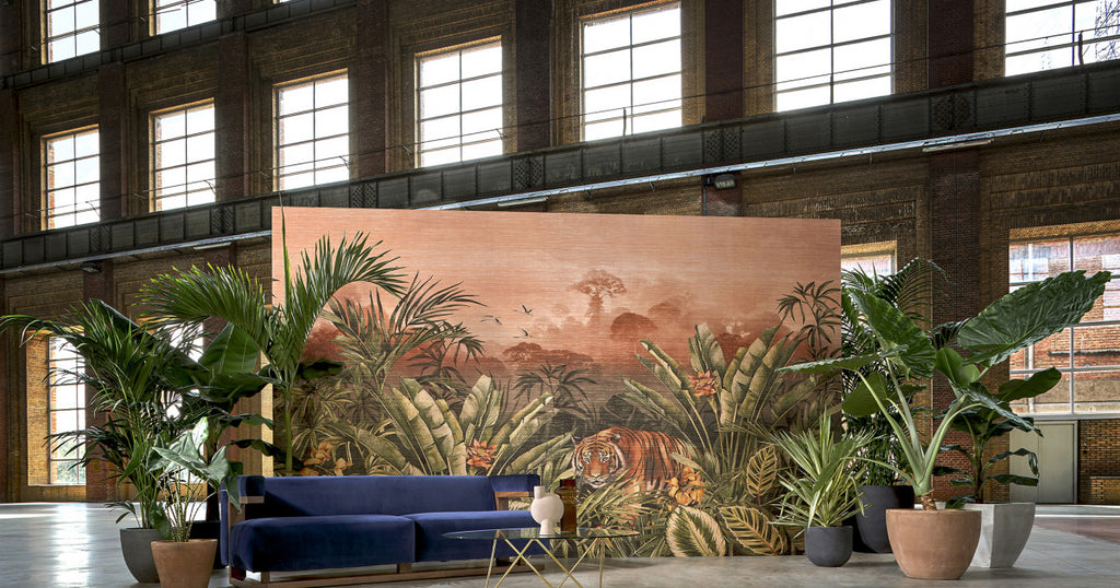 Silk Road Garden Tiger  Wallcovering -  - Image 2