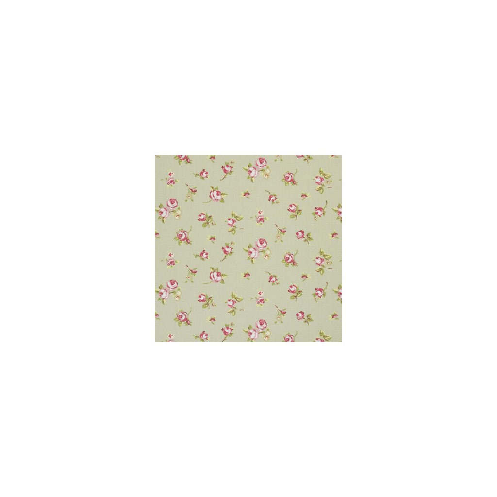 Samples and Purchasing available for Rosebud - Sage  By Clarke And Clarke | Clarke & Clarke Vintage Classics | Botanical & Floral Multipurpose Print at Designer Wallcoverings and Fabrics