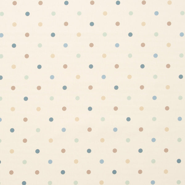 Dotty - Duckegg  By Clarke And Clarke | Clarke & Clarke Sketchbook Prints | Dots Multipurpose Print