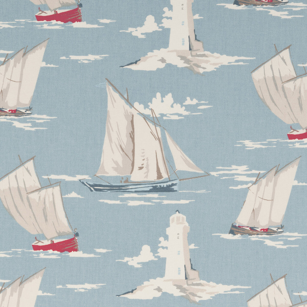 Samples and Purchasing available for Skipper - Marine  By Clarke And Clarke | Clarke & Clarke Maritime Prints | Novelty Multipurpose Print at Designer Wallcoverings and Fabrics
