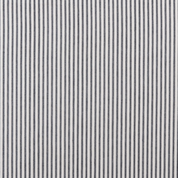 Sutton - Charcoal  By Clarke And Clarke | Clarke & Clarke Ticking Stripes |Stripes  Multipurpose Weave