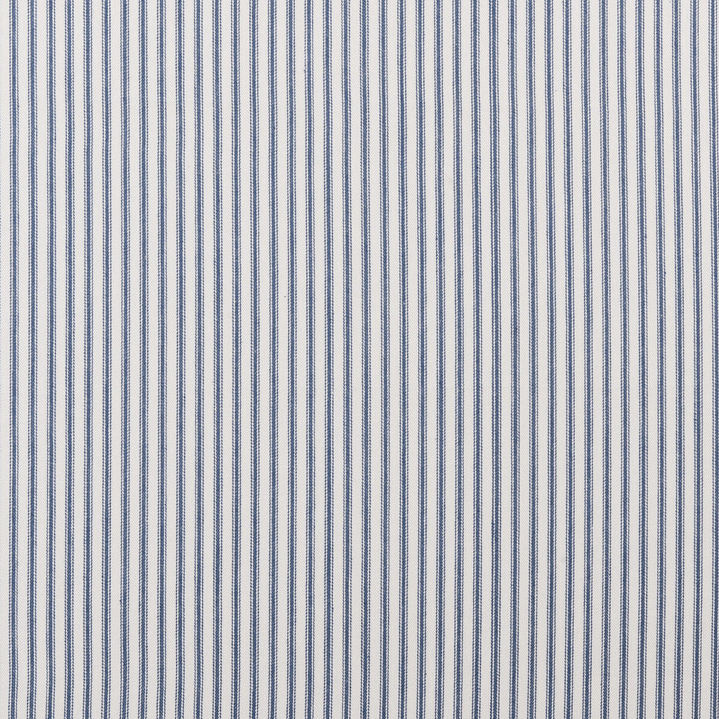 Samples and Purchasing available for Sutton - Navy  By Clarke And Clarke | Clarke & Clarke Ticking Stripes |Stripes  Multipurpose Weave at Designer Wallcoverings and Fabrics