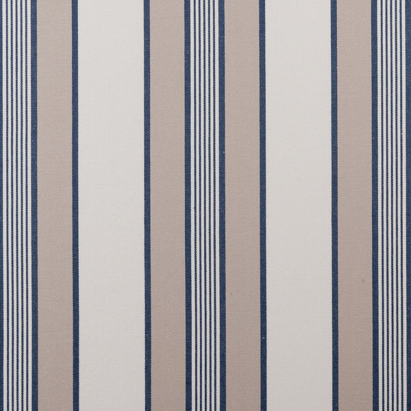 Regatta - Navy  By Clarke And Clarke | Clarke & Clarke Ticking Stripes |Stripes  Multipurpose Weave