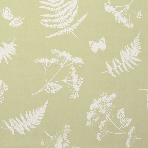 Moorland - Green  By Clarke And Clarke | Clarke & Clarke Sketch Book | Botanical & Floral Multipurpose Print