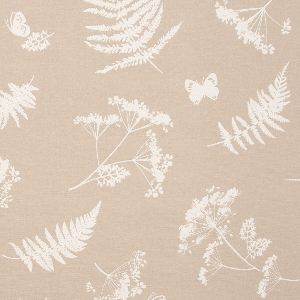 Samples and Purchasing available for Moorland - Taupe  By Clarke And Clarke | Clarke & Clarke Sketch Book | Botanical & Floral Multipurpose Print at Designer Wallcoverings and Fabrics