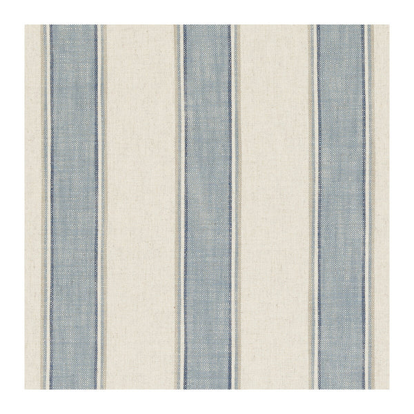 Kinburn - Denim  By Clarke And Clarke | Clarke & Clarke Fairmont |Stripes  Multipurpose Weave