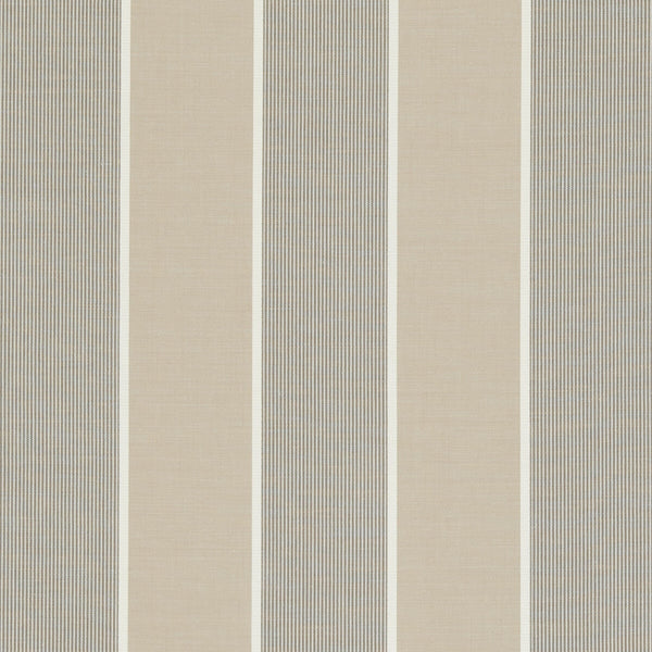 Chatburn - Natural  By Clarke And Clarke | Clarke & Clarke Ribble Valley |Stripes  Multipurpose Weave