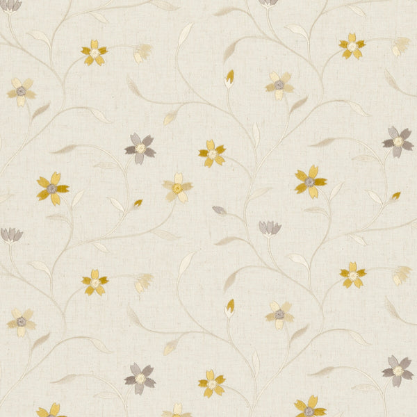 Mellor - Citrus  By Clarke And Clarke | Clarke & Clarke Ribble Valley |  Drapery Embroidery