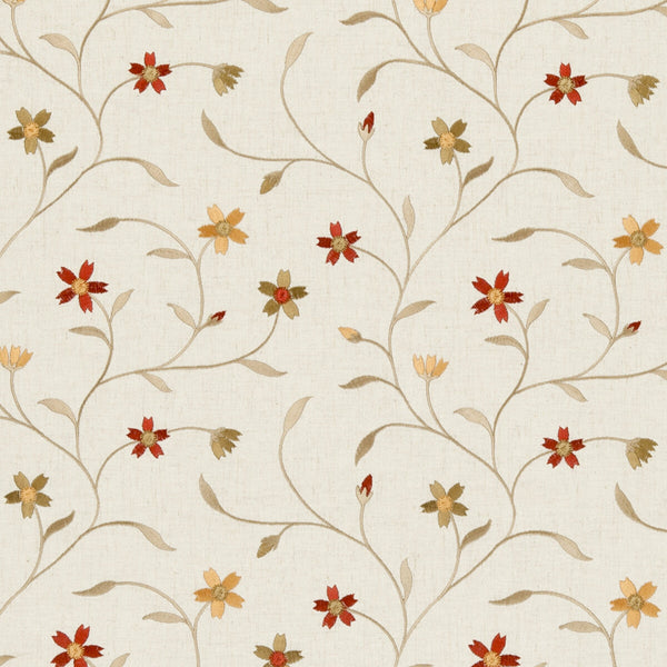 Mellor - Spice  By Clarke And Clarke | Clarke & Clarke Ribble Valley |  Drapery Embroidery