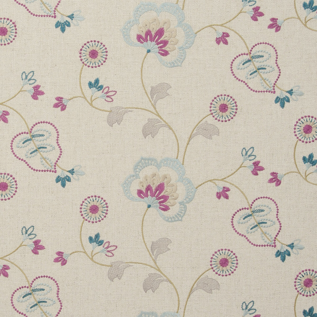 Samples and Purchasing available for Chatsworth - Duckegg  By Clarke And Clarke | Clarke & Clarke Manor House |  Drapery Embroidery at Designer Wallcoverings and Fabrics