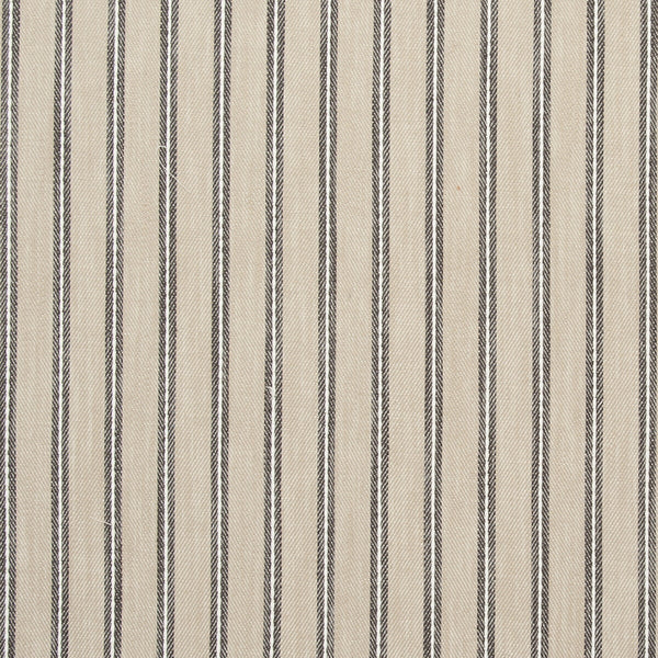 Welbeck - Charcoal  By Clarke And Clarke | Clarke & Clarke Manor House |Stripes  Multipurpose Weave