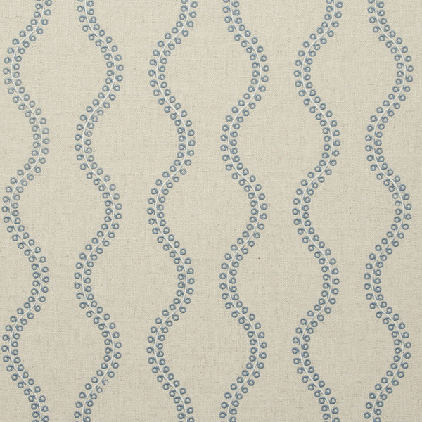 Woburn - Chambray  By Clarke And Clarke | Clarke & Clarke Manor House |  Drapery Embroidery