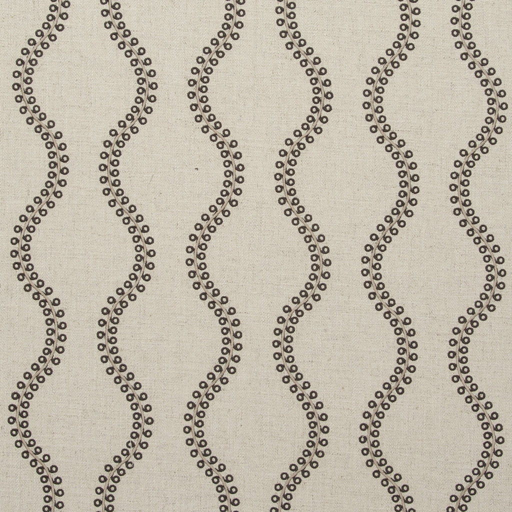 Samples and Purchasing available for Woburn - Charcoal  By Clarke And Clarke | Clarke & Clarke Manor House |  Drapery Embroidery at Designer Wallcoverings and Fabrics