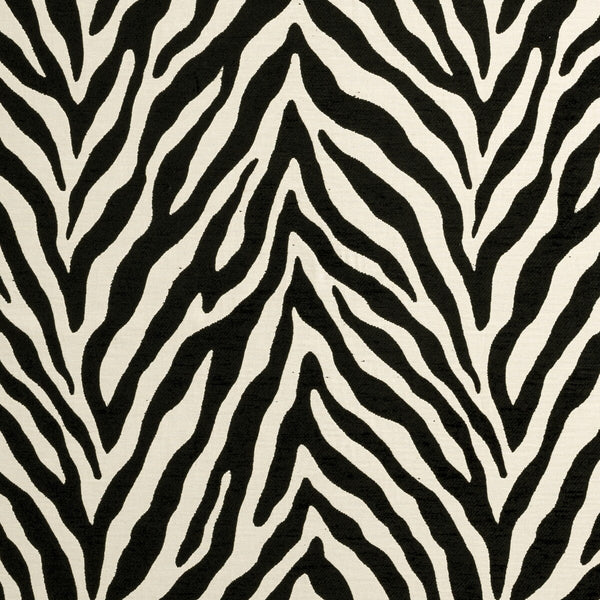 Bw1029 - Black/White  By Clarke And Clarke | Clarke & Clarke Black + White |Animal Skins  Multipurpose Weave