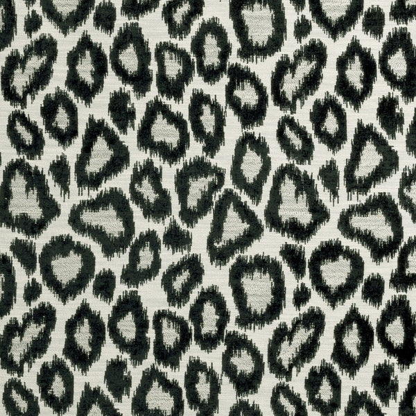 Bw1039 - Black/White  By Clarke And Clarke | Clarke & Clarke Black + White |Animal Skins  Multipurpose Weave