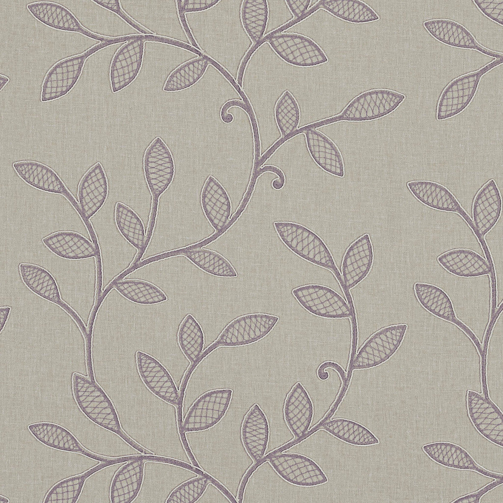 Samples and Purchasing available for Hetton - Heather  By Clarke And Clarke | Clarke & Clarke Richmond |  Drapery Embroidery at Designer Wallcoverings and Fabrics