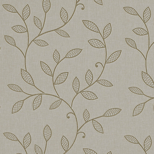 Hetton - Natural  By Clarke And Clarke | Clarke & Clarke Richmond |  Drapery Embroidery
