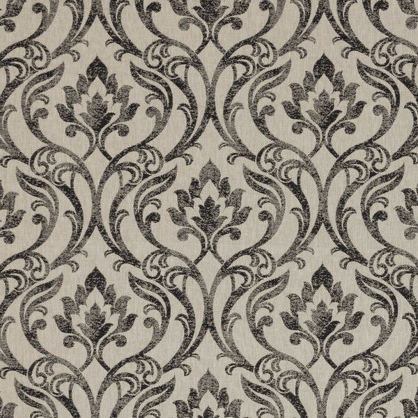 Leyburn - Charcoal  By Clarke And Clarke | Clarke & Clarke Richmond |  Multipurpose Weave