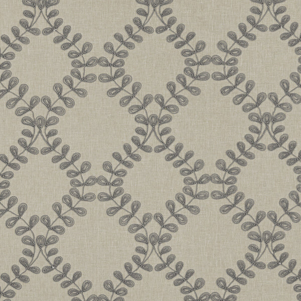 Malham - Smoke  By Clarke And Clarke | Clarke & Clarke Richmond |  Drapery Embroidery