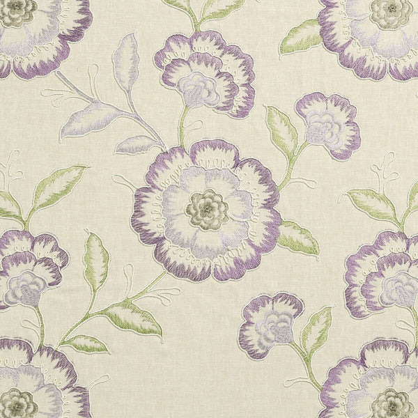 Richmond - Heather  By Clarke And Clarke | Clarke & Clarke Richmond |  Drapery Embroidery