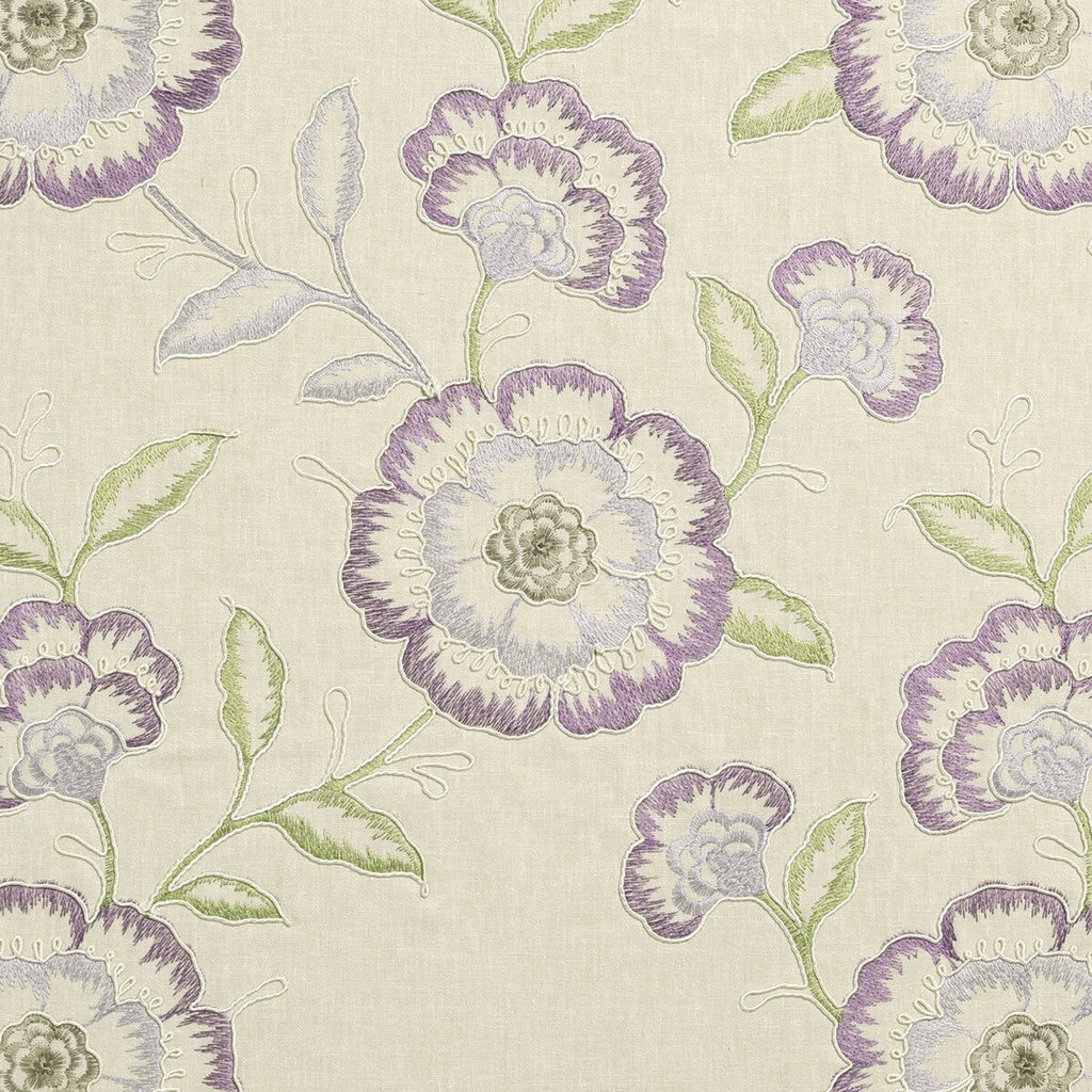 Samples and Purchasing available for Richmond - Heather  By Clarke And Clarke | Clarke & Clarke Richmond |  Drapery Embroidery at Designer Wallcoverings and Fabrics