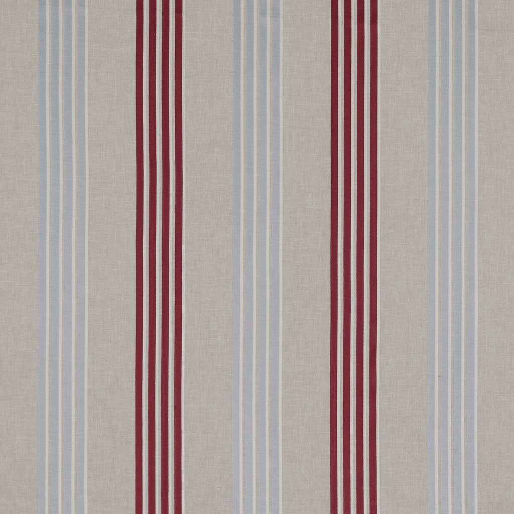 Samples and Purchasing available for Wensley - Raspberry/Duckegg  By Clarke And Clarke | Clarke & Clarke Richmond |Stripes  Multipurpose Weave at Designer Wallcoverings and Fabrics