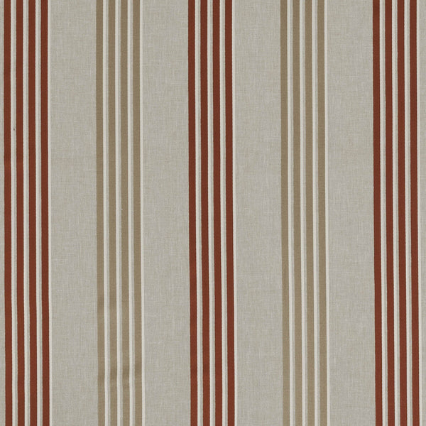 Wensley - Spice  By Clarke And Clarke | Clarke & Clarke Richmond |Stripes  Multipurpose Weave