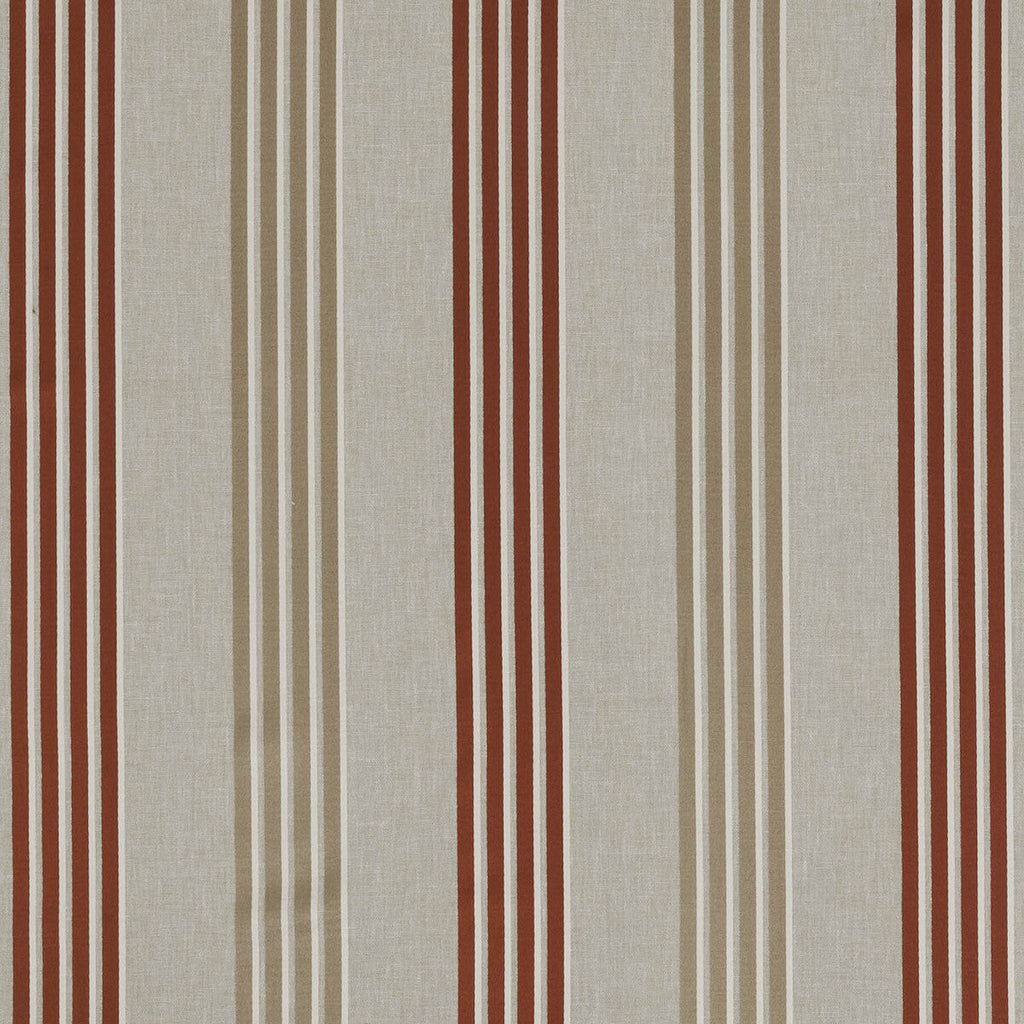 Samples and Purchasing available for Wensley - Spice  By Clarke And Clarke | Clarke & Clarke Richmond |Stripes  Multipurpose Weave at Designer Wallcoverings and Fabrics