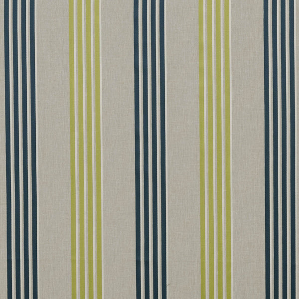 Wensley - Teal/Acacia  By Clarke And Clarke | Clarke & Clarke Richmond |Stripes  Multipurpose Weave