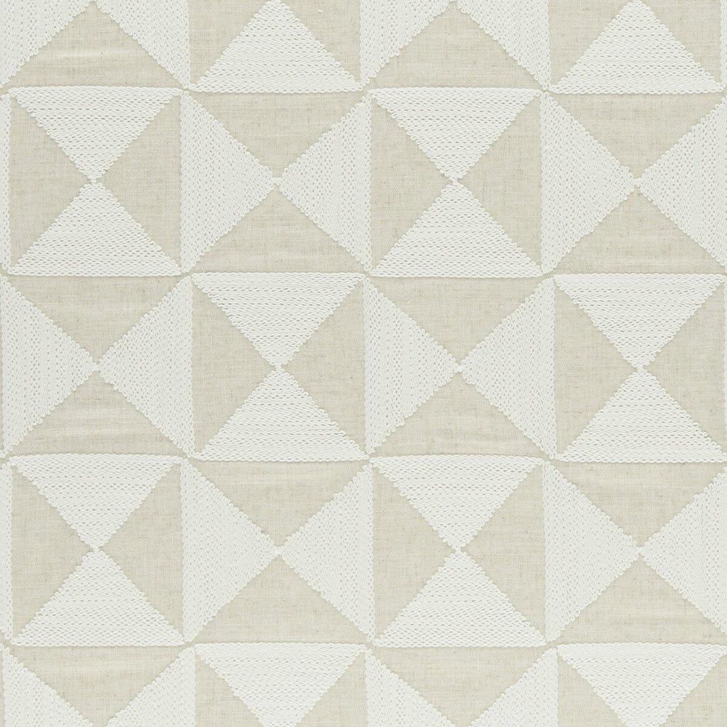 Samples and Purchasing available for Adisa - Natural  By Clarke And Clarke | Clarke & Clarke Amara |  Drapery Embroidery at Designer Wallcoverings and Fabrics