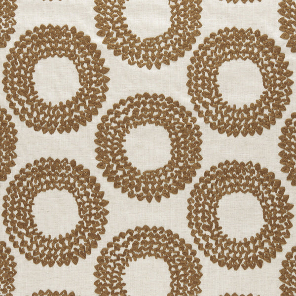 Dashiki - Cinnamon  By Clarke And Clarke | Clarke & Clarke Amara |  Drapery Embroidery