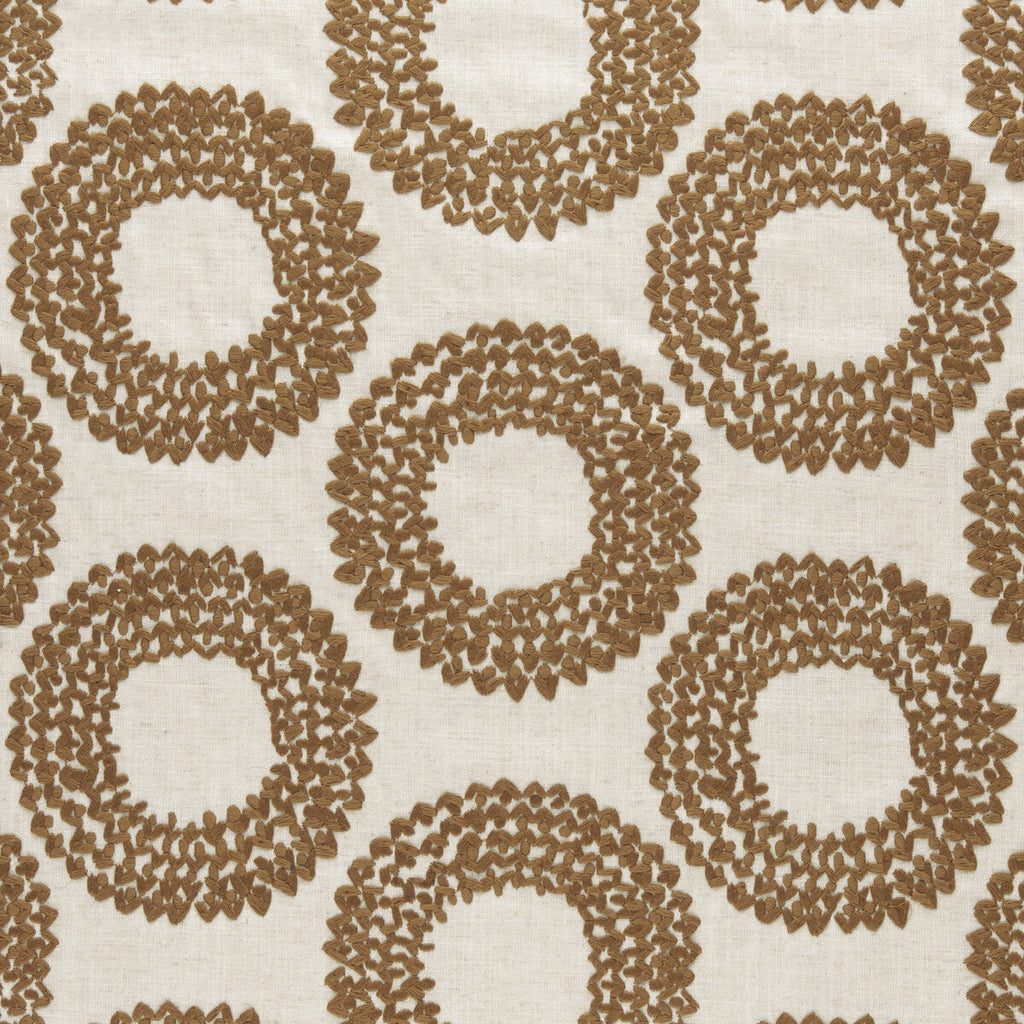 Samples and Purchasing available for Dashiki - Cinnamon  By Clarke And Clarke | Clarke & Clarke Amara |  Drapery Embroidery at Designer Wallcoverings and Fabrics