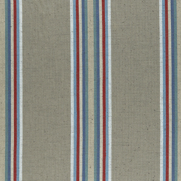 Imani - Indigo/Red  By Clarke And Clarke | Clarke & Clarke Amara |  Multipurpose Weave