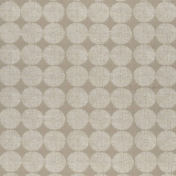 Kiko - Natural  By Clarke And Clarke | Clarke & Clarke Amara |  Drapery Embroidery