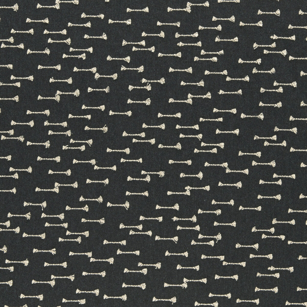 Samples and Purchasing available for Nala - Charcoal  By Clarke And Clarke | Clarke & Clarke Amara |  Drapery Embroidery at Designer Wallcoverings and Fabrics