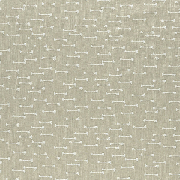 Nala - Natural  By Clarke And Clarke | Clarke & Clarke Amara |  Drapery Embroidery