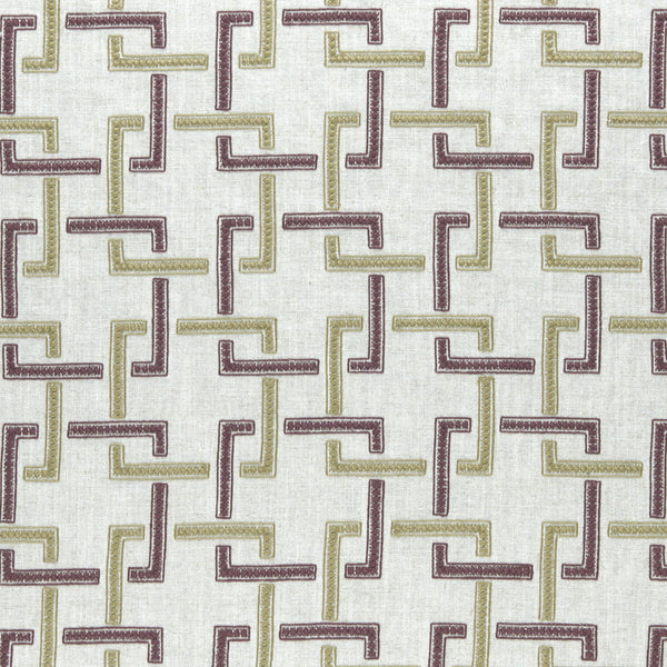 Sekai - Orchid/Willow  By Clarke And Clarke | Clarke & Clarke Amara |  Drapery Embroidery