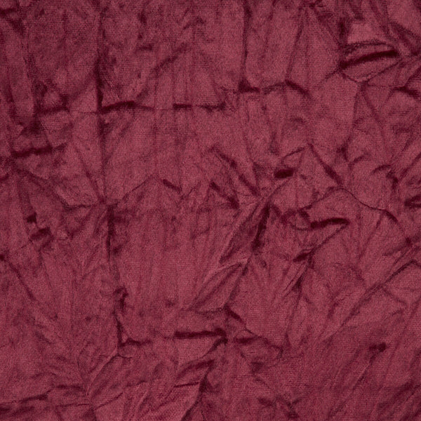 Sylvana - Mulberry  By Clarke And Clarke | Lustro By Studio G For C&C |Solid Texture Multipurpose Velvet
